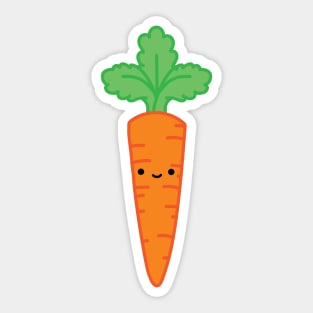 Happy Carrot Sticker